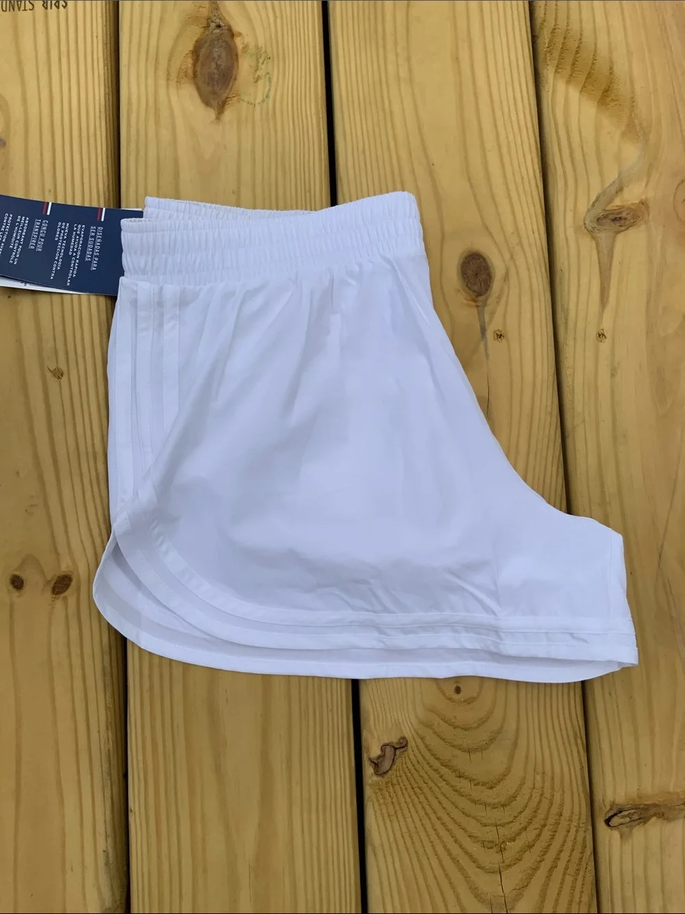 NWT Champion White Varsity Shorts With Built In Liner 3.5” Inseam Size Medium